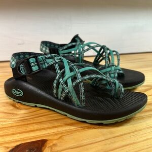 **CHACO- Zx3 Classic Toe Loop Outdoor Hiking Sandal Chuckwalla Aqua / Must See**